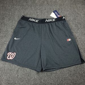 Nike Washington Nationals Dri Fit Shorts 3XL Authentic Collection Performance
